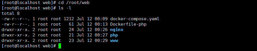使用Docker-Compose搭建Nginx+MySQL+PHP环境
